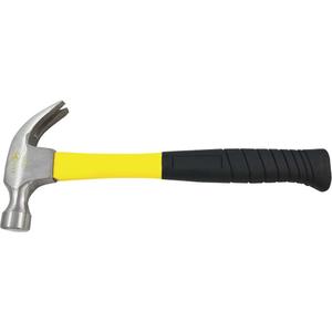 CF16F Fibreglass Handle Claw Hammer - 16 oz., Plain, Cushion
