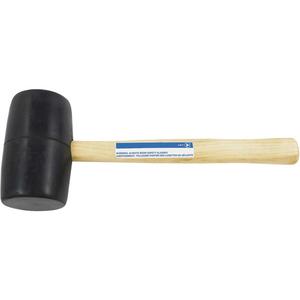 RM-16 Rubber Mallet - 16 oz., 32 oz., Plain, Wood, 13-1/4"