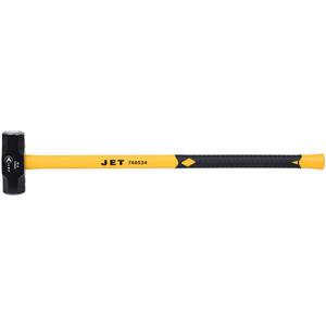 Heavy-Duty Sledge Hammer - 8 lbs., Plain, Fibreglass, 34", 2-1/3"