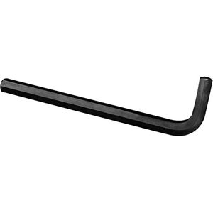 Long Arm Hex Key Wrench - 010-LWJZ510 - 3/16", L Shape, Hex, Black Oxide