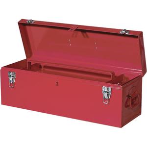 TB26 Steel Hand Tool Box - 8-3/4", 26", 9-3/8", Red, 1980 in³, 8-1/4", 2"