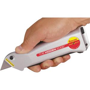 Hidden Edge® Knife - Utility, 19 mm, Steel, Aluminum, 60 mm