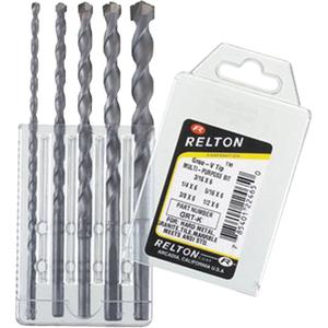 Groo-V Tip Multi-Purpose Specialty Drill Bit Sets - 5, Carbide