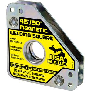 Magnetic Welding Squares - 60 lbs., 3/4", 3-3/4", 3-3/4"