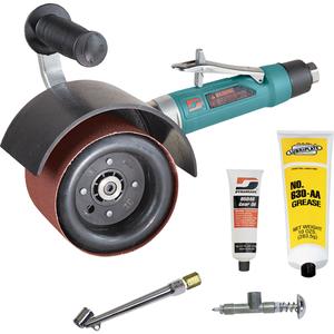 Dynisher® Finishing Tool Versatility Kits - 3665 CFM, 3/8" NPT, 84, 2800, 1.00 HP, 90 PSI, 3/8" (10 mm), 3/4" x 2 5/16" (19 mm) x (59.5 mm)