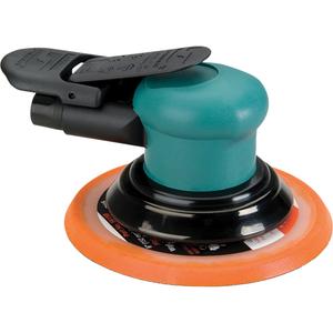 6" Non-Vacuum Dynorbital-Spirit™Random Orbital Sanders - 14 CFM, 1/4" NPT, 80, 12000, 6", 14 SCFM, 0.25 HP, 90 PSI, 1/4" (6 mm)