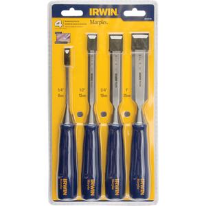Irwin Marples® Blue Chip® Woodworking Chisels - Polypropylene, 1/4, 1/2, 3/4, 1