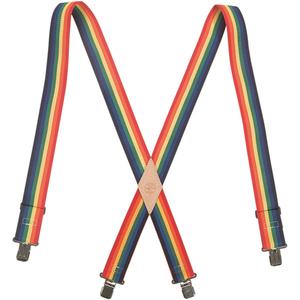 Construction Suspenders - Nylon, Blue, 2"