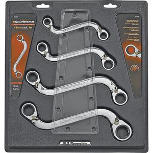 "S" Reversible Wrench Set - 4 Pieces