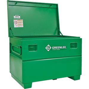 Jobsite Chest - 30", 30", 48", Green, Steel, 25 Cubic Feet
