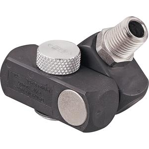 Swivel Connectors with Flow Control - 1/4" NPT