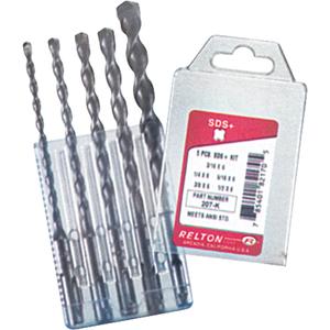 SDS+ Drill Sets - 5, Alloy Steel