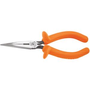 Insulated Long Nose with Side Cutters - 1000 V, 6-5/8"