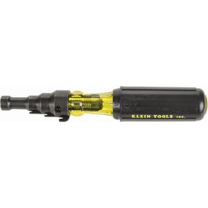 Conduit Fitting and Reaming Screwdriver - 5/16", 2-1/2", Cushion Grip, 7-1/2"