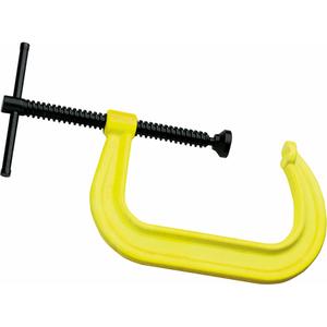 Hi-Vis Safety C-Clamp - 10-1/8" (257 mm), 6" (152 mm)