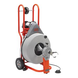 Drum Machine Drain Cleaner K-750 - 3/4" x 100', Electric
