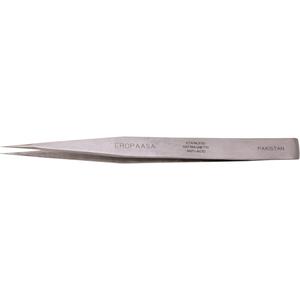 Tweezers - Pointed Tips, Straight - 4.92" (125 mm) - 4-23/25", Stainless Steel