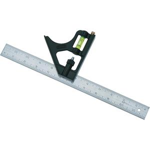 Combination Square - 12", 1/32"/1/16"/1/8", 45° & 90°