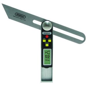 Digital Sliding T-Bevels - 8", Stainless Steel, Plastic
