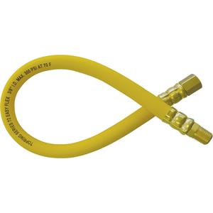 Hose Whips - 1/4", 1.5', 300 psi, 1/4 NPT, 1/4", 18, 1/4", 1/4"