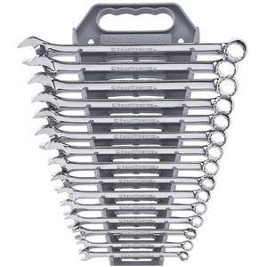 12-Point Long Pattern Wrench Set - 15, Metric, Combination, 8mm 12 Point Long Pattern Combination Wrench; 9mm 12 Point Long Pattern Combination Wrench; 10mm 12 Point Long Pattern Combination Wrench; 11mm 12 Point Long Pattern Combination Wrench; 12mm 12 Point Long Pattern Combination Wrench; 13mm 12 Point Long Pattern Combination Wrench; 14mm 12 Point Long Pattern Combination Wrench; 15mm 12 Point Long Pattern Combination Wrench; 16mm 12 Point Long Pattern Combination Wrench; 17mm 12 Point Long Pattern Combination Wrench; 18mm 12 Point Long Pattern Combination Wrench; 19mm 12 Point Long Pattern Combination Wrench; 20mm 12 Point Long Pattern Combination Wrench; 21mm 12 Point Long Pattern Combination Wrench; 22mm 12 Point Long Pattern Combination Wrench