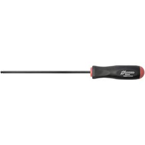 Ball Driver Long Length Screwdrivers - Metric - 6 mm, Round, Cushion Grip, Metric
