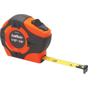 P1000 Series Measuring Tape - 10'/3m, 1/2", in./cm, Hi-Viz orange
