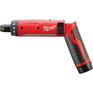 M4™ Hex Screwdriver Kit - 4 V, 1/4", Lithium-Ion, 600, 44 in-lbs, 2, 0-200, 0-600, 21