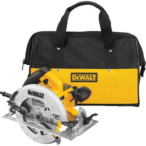 Lightweight Circular Saw - 7-1/4", 5200, 15 A, 120 V, 57°, 45°, 22.5°, 1950 W, 8.8 lbs.