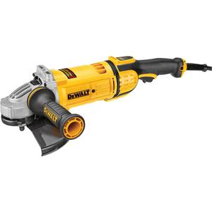 Large Angle Grinder with No Lock-On Switch - 9", 120 V, 15 A, 6500, 3650 W, 5/8"-11, 21.38", 4.9