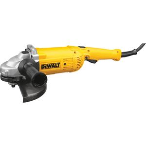 Large Angle Grinder - 9", 120 V, 15 A, 6500, 3000 W, 5/8"-11, 19.3", 4