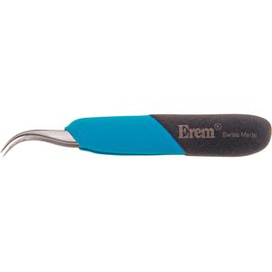 Ergonomic Tweezers - 4-3/4", Fine, Stainless Steel