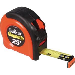 700 Series Magnetic End Hook Measuring Tapes - 25', 1", in/ft., 16/19.2"