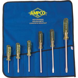 6-Pc. Screwdriver Sets - Non-Sparking, Non-Magnetic