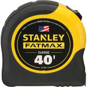 FatMax® Tape Measure with BladeArmour® Coating - 40', 1-1/4", Imperial