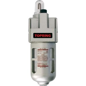 Lubricators - 1" NPTF, 247 SCFM @ 100 PSI, 150 PSI, Modular, 4.4 fl.oz., Die cast alum. w/sight glass, 500