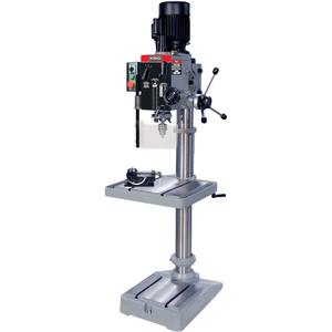 Gearhead Drilling Machine - 1/2", 6, 19-1/2" W x 21-3/4" L, #3 Morse, 1-1/4", 22", 47", 20-7/16"