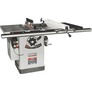 Extreme Cabinet Saws with Riving Knife - 27", 53-1/2", 220 V, 12.8 A, 30", 10, Left, 2 3/16"