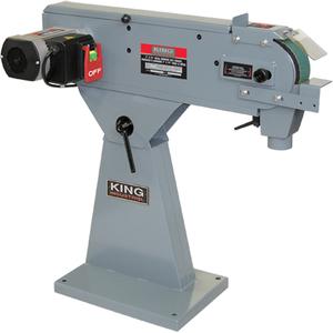 Metal Belt Sander - 3" x 78-3/4", 6900, 0° - 60°, 2HP 10Amps