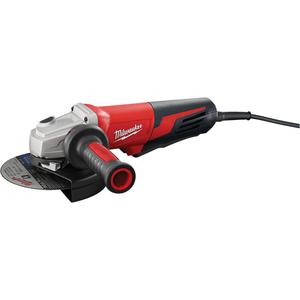 Small Paddle No-Lock Angle Grinder - 6", 120 V, 13 A, 9000, 5 Years, 5/8"-11