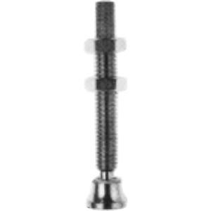 Replacement Spindles & Accessories - Swivel Foot Adjusting Spindles - 3/8-16", 3, 2, 5/8", 3/8"