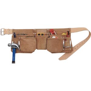 Journeyman Carpenter Aprons - Tan, Leather, 5