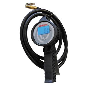 Digital Pistol Grip Dial Inflator Gauges - 0.0 to 218.0 PSI, 0.1 psi