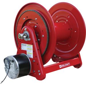 Hose Reels - Single Hose, 20-1/4", 17-3/4", 15-3/4", 1/2" Dia. x 200' L, Electric, No, 64