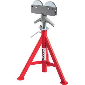 Roller Head Low Pipe Stand #RJ-98 - 59-104 cm, 12", 1000 lbs.