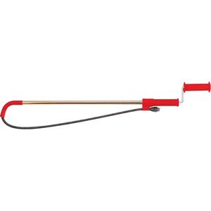 Toilet Auger No.K-3 with Head - Manual, Bulb, 3'