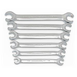 Wrench Set - 6, Metric, Flare Nut, Full Lifetime, 9mm x 11mm Flare Nut Wrench, 10mm x 12mm Flare Nut Wrench, 13mm x 14mm Flare Nut Wrench, 15mm x 17mm Flare Nut Wrench, 16mm x 18mm Flare Nut Wrench
