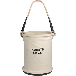 Heavy-Duty Buckets - 11", 11", 16", Beige, Canvas