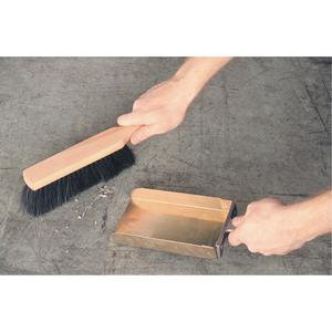 Dust Pan - Metal, 12", 9"W X 7 1/2"L X 1 1/2"D