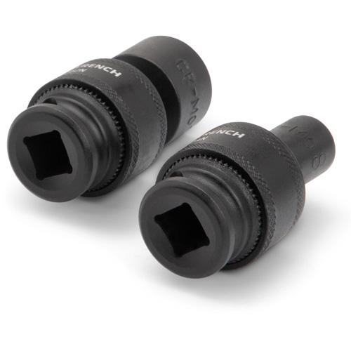 15-Piece 3/8" Drive 6 Point Universal Impact Metric Flex Socket Set - Full Lifetime, 8mm, 9mm, 10mm, 11mm, 12mm, 13mm, 14mm, 15mm, 16mm, 17mm, 18mm, 19mm, 20mm, 21mm, 22mm Flex sockets - Image 5